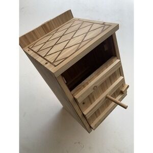 Owl House Premium Cedar Wood Screech & Barn Owl Nesting Box Large Handmade Bird